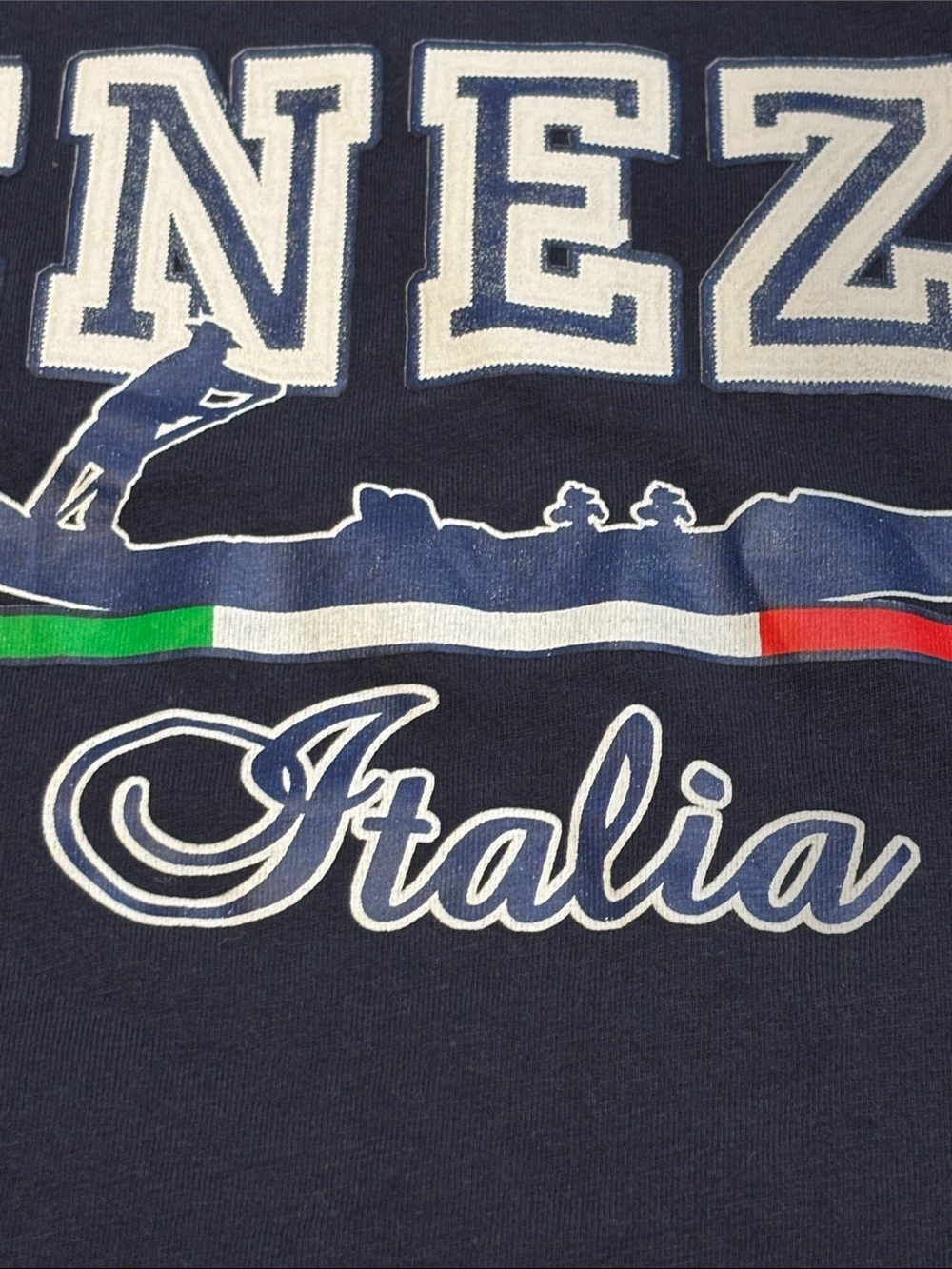 Venezia Italia Venice Italy Souvenir T Shirt Youth Size 12-14 Blue Graphic Tee - Picture 9 of 11